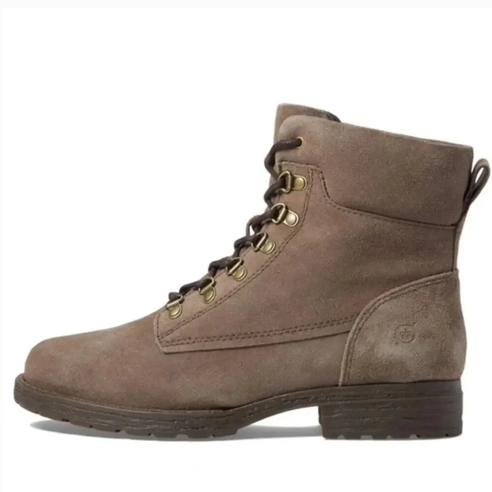 Born Codi Lace Up Boots Size 6 New